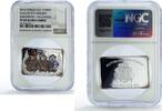 Democratic Republic of the Congo 1000 francs Congo 1000 francs Lunar Year of the Monkey Successful PF69 NGC silver coin 2016 -