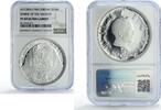 Jordan 3/4 dinar Jordan 3/4 dinar Bethlehem Jesus Nativity Shrine PF69 NGC silver coin 1969 -