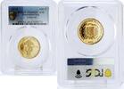 Dominican Republic 100 pesos Dominican Republic 100 pesos Pueblo Viejo Mine Taino Art PR68 PCGS Au coin 1975 -