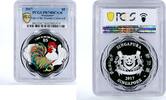 Singapore 5 dollars 2017 Singapore 5 $ Lunar Year Series Year of Rooster... 324,14 EUR Gratis verzending