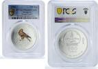 Mongolia 500 togrog Mongolia 500 togrog Conservation Wildlife Eagle Fauna PR68 PCGS silver coin 1996 -