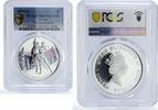 Tuvalu 1 dollar Tuvalu 1 dollar Fairy Tales Ballet Nutckracker Literature PR69 PCGS silver coin 2010 -