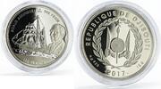 Djibouti 100 francs Djibouti 100 francs Roald Amundsen and His Ship The Fram silver coin 2017 -
