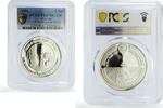 Kuwait 5 dinars Kuwait 5 dinars Oil Shipment 50th Anniversary PR67 PCGS silver coin 1996 -