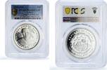 Liberia 10 dollars Liberia 10 dollars General Chiang Kai Shek Politics PR68 PCGS silver coin 1995 -