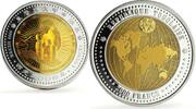 Togo 2000 francs Togo 2000 francs Lunar Calendar Monkey Year Hologram 2 oz proof silver coin 2004 -