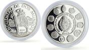 Uruguay 250 pesos Uruguay 250 pesos Man Horse Hombre Caballo Ibero-American proof silver coin 2000 -