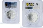 Switzerland 20 francs Switzerland 20 francs Chillon Castle Architecture MS70 PCGS silver coin 2004 -