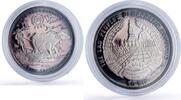 Laos 50 kip Laos 50 kip FAO World Food Day Rome Summit Farmer Ox Bull proof silver coin 1996 -