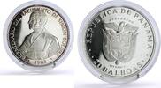 Panama 20 balboas Panama 20 balboas Simon Bolivar 200th Birth Politics proof silver coin 1983 -