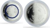 Togo 1000 francs Togo 1000 francs Earth Erde Solar System Planets Space proof silver coin 2019 -
