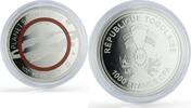 Togo 1000 francs Togo 1000 francs Saturn Solar System Planets Space proof silver coin 2019 -