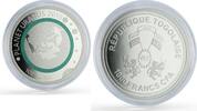 Togo 1000 francs Togo 1000 francs Uranus Solar System Planets Space proof silver coin 2019 -