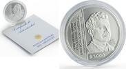 Uruguay 1000 pesos Uruguay 1000 pesos Jose D Elia PIT CNT Congress Politics proof silver coin 2016 -