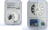 Nicaragua 10 cordobas Nicaragua 10 cordobas Delivery Man Horse Ibero-American PF68 NGC silver coin 1999 -