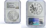 Guatemala 1 quetzal Guatemala 1 quetzal Caballo Man Horse Ibero-American PF69 NGC silver coin 2000 -
