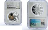 Peru 1 sol Peru 1 sol Lima City Capitals Ibero-American Colored PF68 NGC silver coin 2024 -