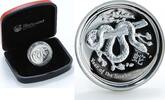 Australia 1 dollar Australia 1 dollar Year of Snake Lunar Series II High Relief silver coin 2013 -