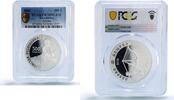 Kazakhstan 500 tenge Kazakhstan 500 tenge Adyrna Applied Art Music PR70 PCGS silver coin 2005 -