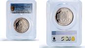 Uruguay 500 pesos Uruguay 500 pesos Paysandu Defense General Gomez PR67 PCGS silver coin 1986 -