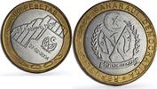 Saharawi Republic 500 pesetas Saharawi 500 pesetas Independence Proclamation History Fantasy bimetal coin 2004 -