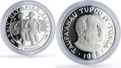 Tonga 1 paanga Tonga 1 paanga Runners Seoul Olympic Games Sports proof silver coin 1988 -