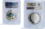 Bermuda 2 dollars Bermuda 2 dollars Angel Fish Wildlife Fauna Color PR70 PCGS silver coin 2013 -