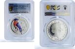 Bermuda 2 dollars Bermuda 2 dollars Bluebird Wildlife Birds Fauna Color PR70 PCGS silver coin 2011 -