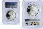 Nicaragua 10000 cordobas Nicaragua 10000 cordobas Tennis Barcelona Olympics PR67 PCGS silver coin 1990 -