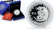 Australia 1 dollar Australia 1 dollar Year of the Snake proof silver coin 2013 -