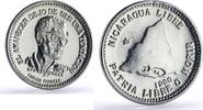 Nicaragua 500 cordobas Nicaragua 500 cordobas Fonseca Revolutionary History Politics proof silver coin 1980 -