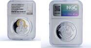 Liberia 10 dollars Liberia 10 dollars Black Madonna Czestochowa Religion PF70 NGC silver coin 2007 -