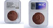 5 dollars 2009 Cook Islands Cook Islands 5 dollars Observation Mars Meteorite Space MS70 NGC silver coin 2009 Antique-Finish