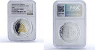 Kazakhstan 500 tenge Kazakhstan 500 tenge Buckles Deers Nomads Treasures PF70 NGC silver coin 2010 -