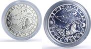 Gabon 1000 francs Gabon 1000 francs Capricorn Zodiac Signs proof silver coin 2014 -