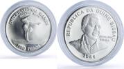 Guinea-Bissau 1000 pesos Guinea-Bissau 1000 pesos Balance Beam Osvaldo Vierra X#3 proof silver coin 1984 -