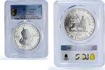 Ethiopia 5 dollars Ethiopia 5 dollars Menelik II Emperors Kings History MS67 PCGS silver coin 1972 -