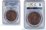 Belgium 5 francs Belgium 5 francs Leopold I II 50 Years History KM-8a UNC PCGS copper coin 1880 -