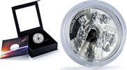 5 dollars 2020 Cook Islands Cook Islands 5 dollars Vinales Meteorites Impacts Space proof silver coin 2020 PP