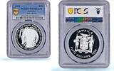Jamaica 50 dollars Jamaica 50 dollars Bob Marley Singer Music PR 69 PCGS silver coin 1995 -