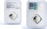 Iraq 500 fils Iraq 500 fils Lion Monument Babylon Restoration History PF 69 NGC nickel coin 1982 -