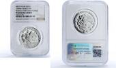 Mexico 5 pesos Mexico 5 pesos Cuauhtemoc Centennial Navy School Ship PF 69 NGC silver coin 1999 -