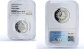 Costa Rica 1 colon Costa Rica 1 colon Republic Coinage BCCR PF 69 NGC CuNi coin 1976 -