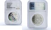 Ukraine 5 hryvnias Ukraine 5 hryvnias Black Stork Chornobyl Reserve Bird Fauna MS70 NGC coin 2024 -
