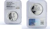 Haiti 50 gourdes Haiti 50 gourdes Woman on the Beach Fineness Left PF68 NGC silver coin 1973 -