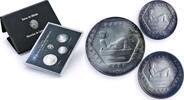 Mexico 5 pesos Mexico 5 2 1 pesos Set Chaac Mool Precolombina Maya BU silver coins 1994 -