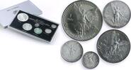 Mexico 1 onza Mexico Various Onzas Set Libertad Angel of Independence BU silver coins 1992 -