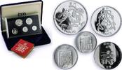 China 5 patacas China Macau Various Set Portugal Colony Coinage silver coins 1983 -