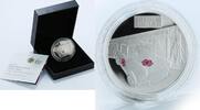Alderney 5 pounds Alderney 5 pounds 50th Anniversary of Mini Carnaby Street Auto silver coin 2009 -