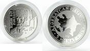 Azerbaijan 5 manat Azerbaijan 5 manat 135th anniversary National Press silver coin 2010 -